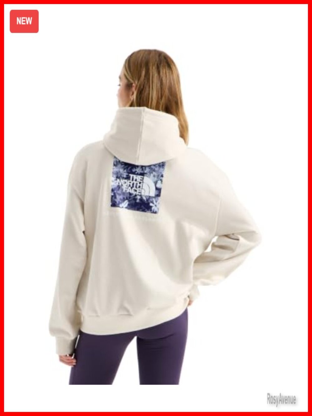 North Face Evolution Box NSE Hoodie Pullover Kangaroo Pocket Cotton Polyester